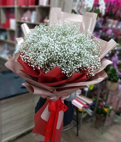 Букет цветов из: Гипсофила в Онуфриево