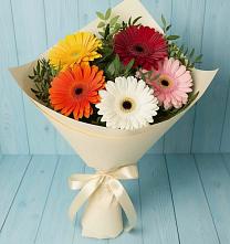 Букет цветов из:  Герберы в Онуфриево