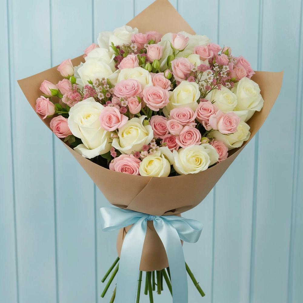 Букет цветов из: Розы в Онуфриево