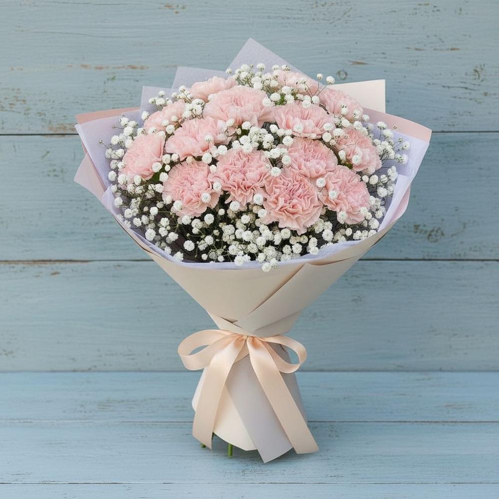 Букет цветов из: Гвоздики в Онуфриево