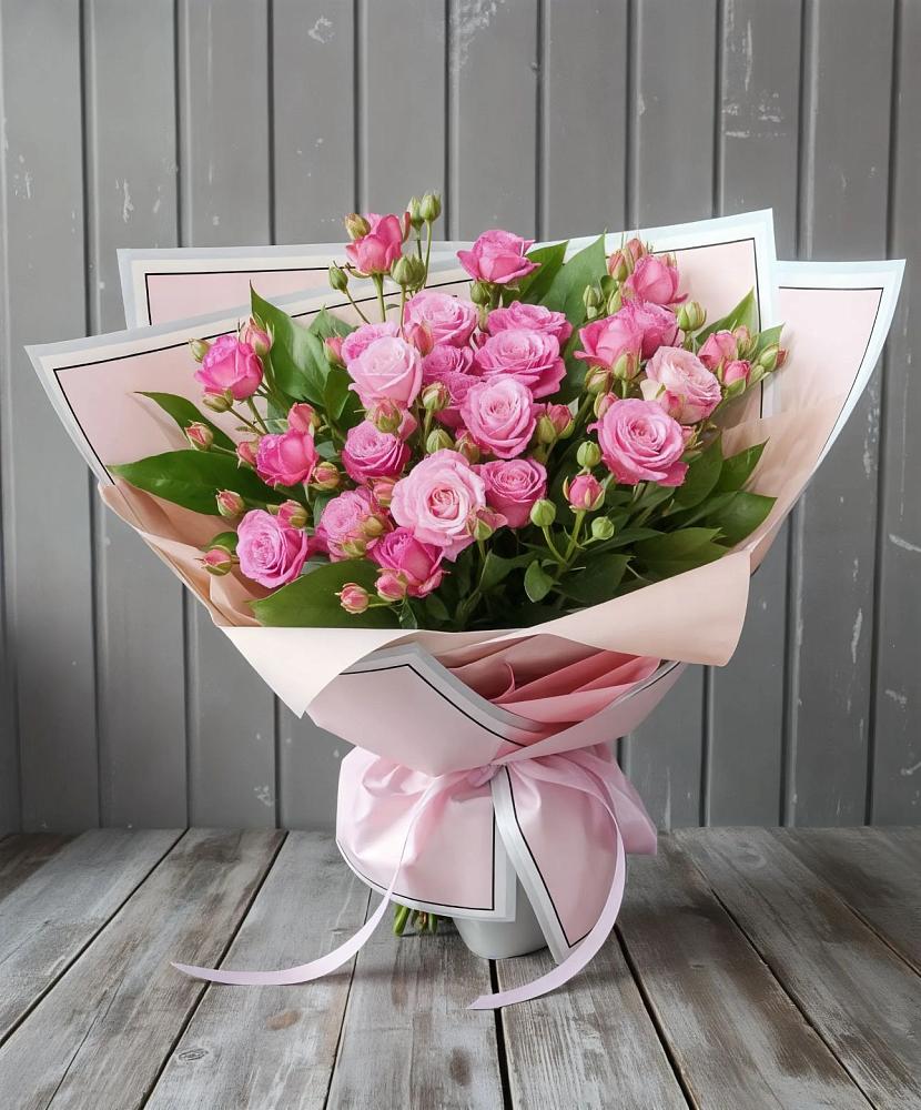 Букет Розовый кустик в Онуфриево