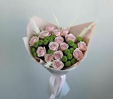 Букет цветов из:  Розы и Хризантемы в Онуфриево