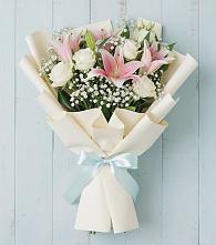 Букет цветов из:  Лилии в Онуфриево