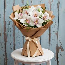 Букет цветов из:  Орхидеи и Розы #REPLACE_PRED# Онуфриево