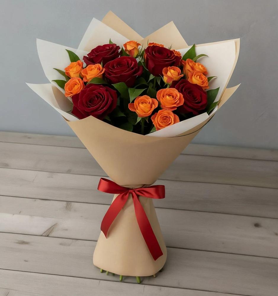 Букет Любовь и восторг в Онуфриево